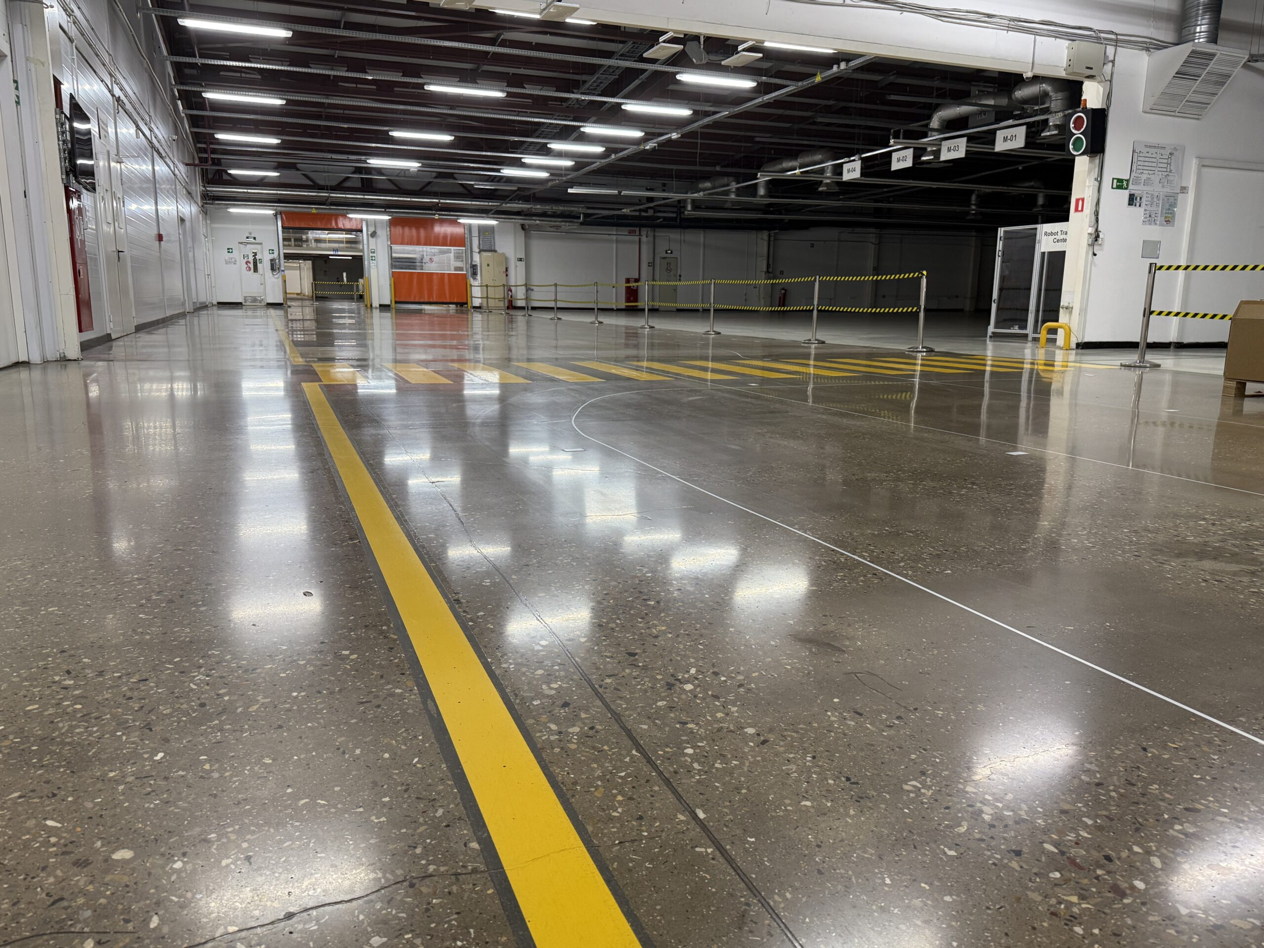 Industrial floor repair