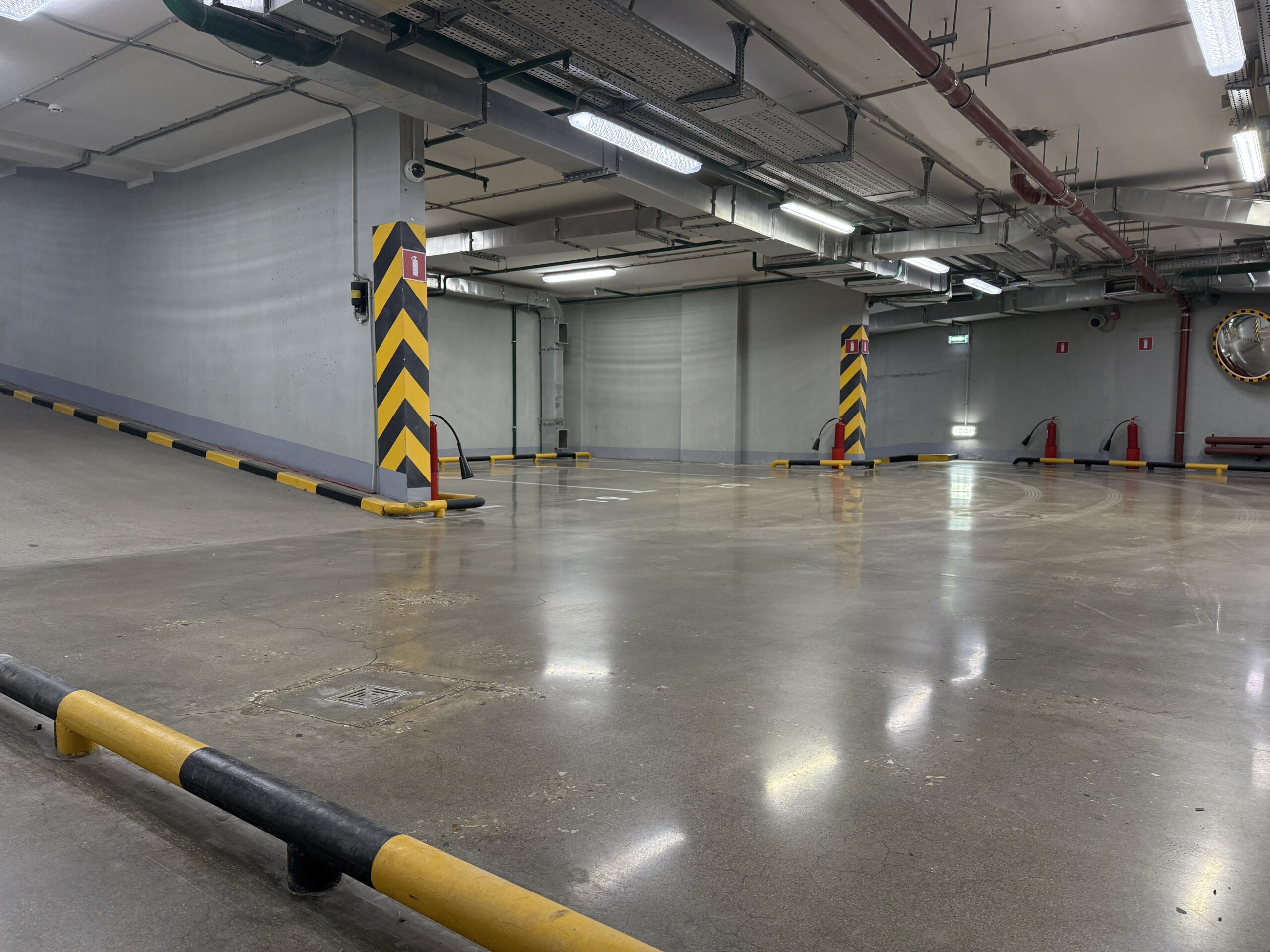 Parking-grade flooring