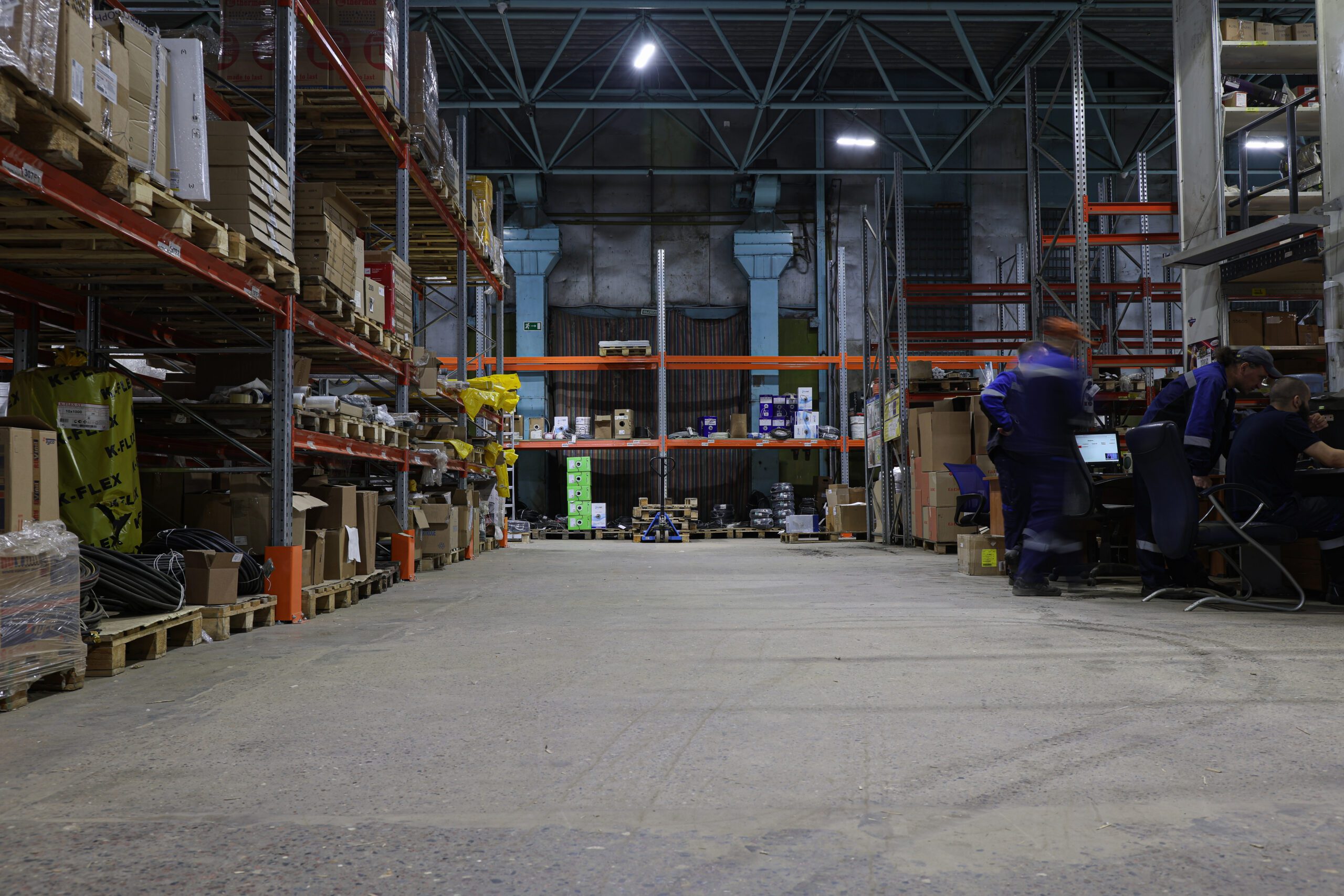 Industrial floor repair