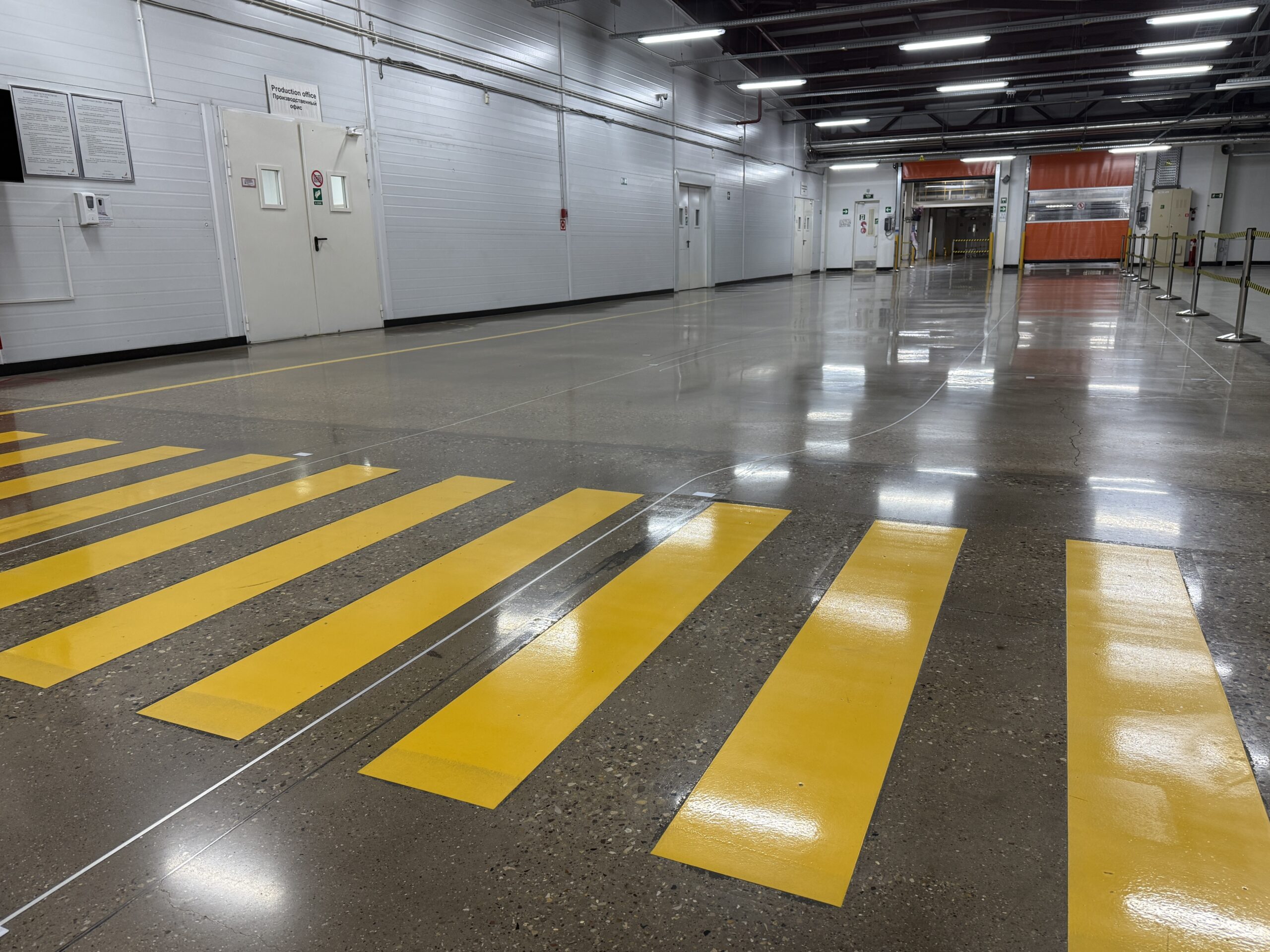 Industrial floor repair