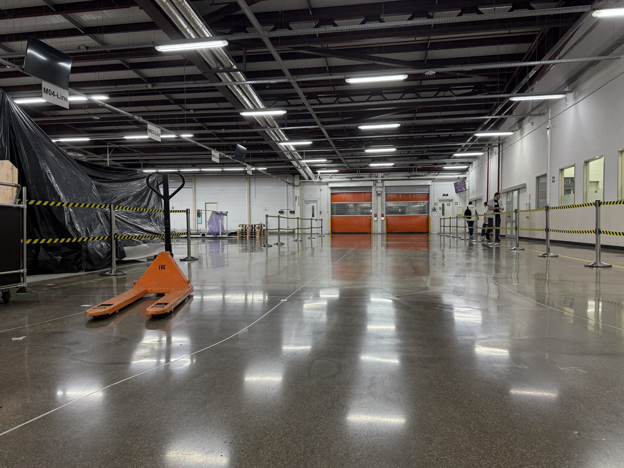 Industrial floor repair