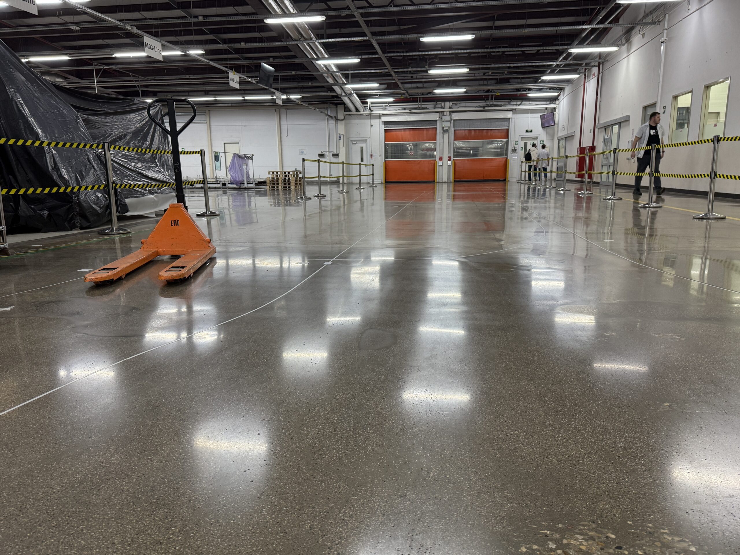 Industrial floor repair