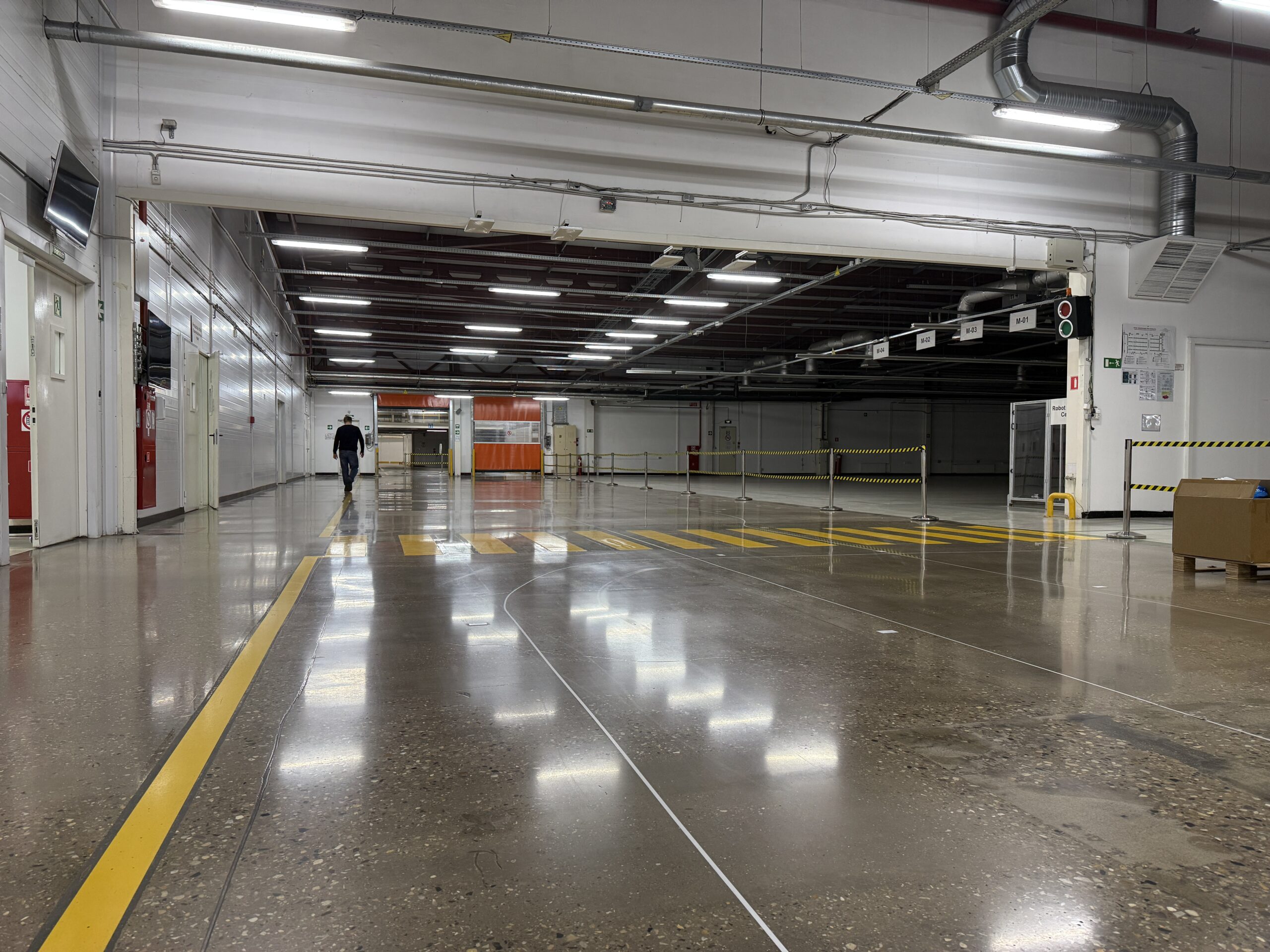 Industrial floor repair