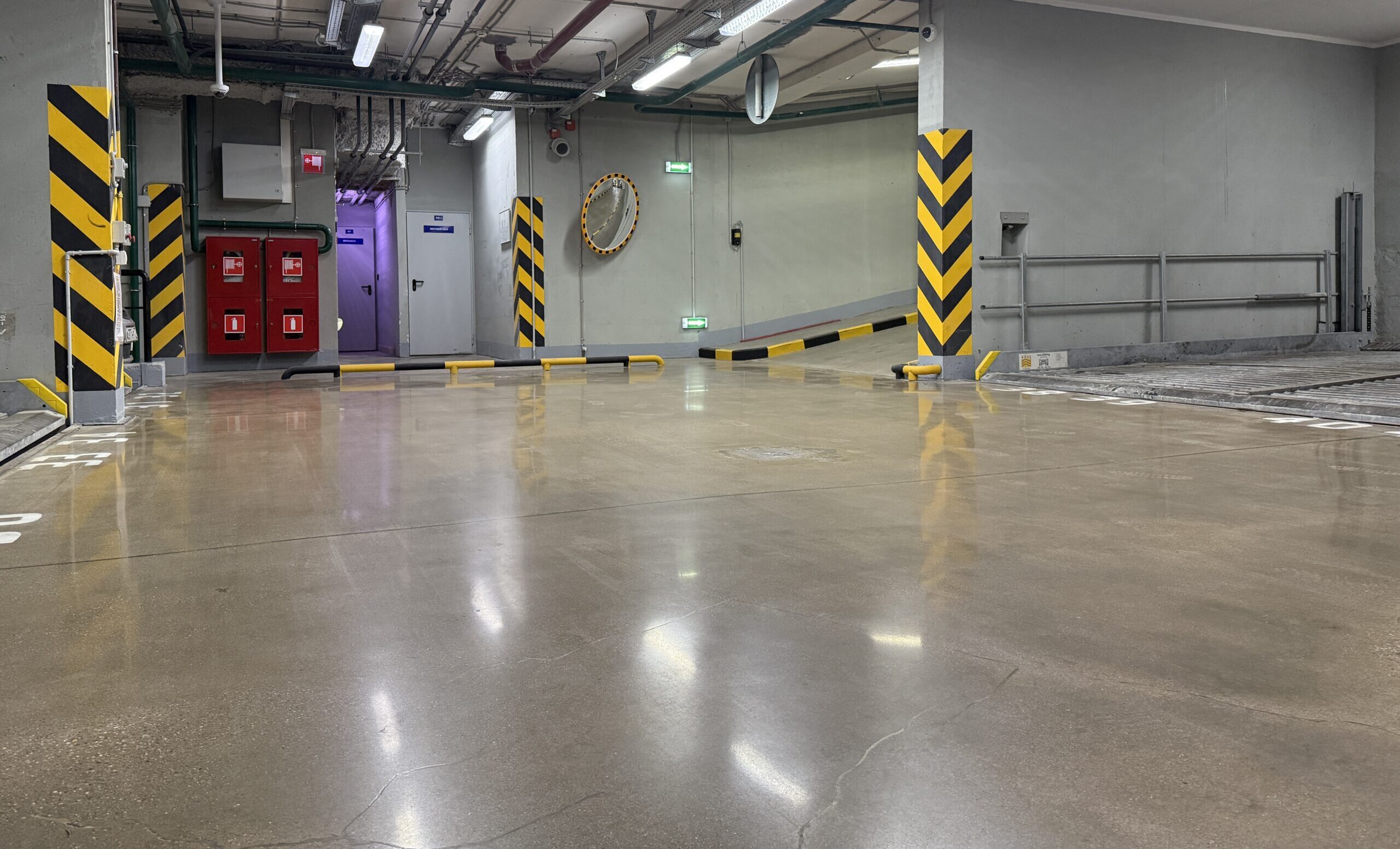 Parking-grade flooring