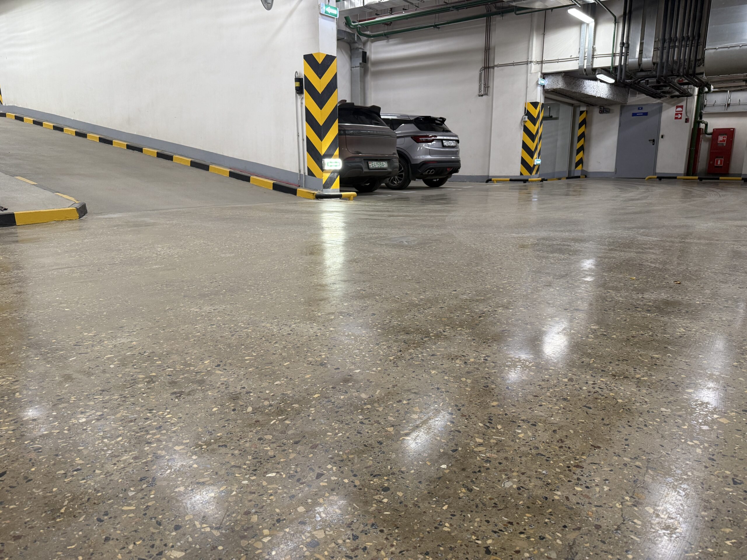 Parking-grade flooring