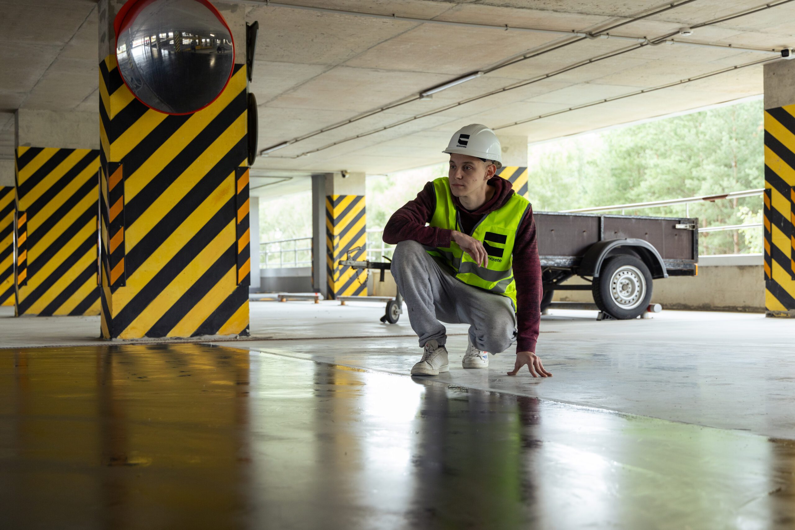 Industrial floor repair