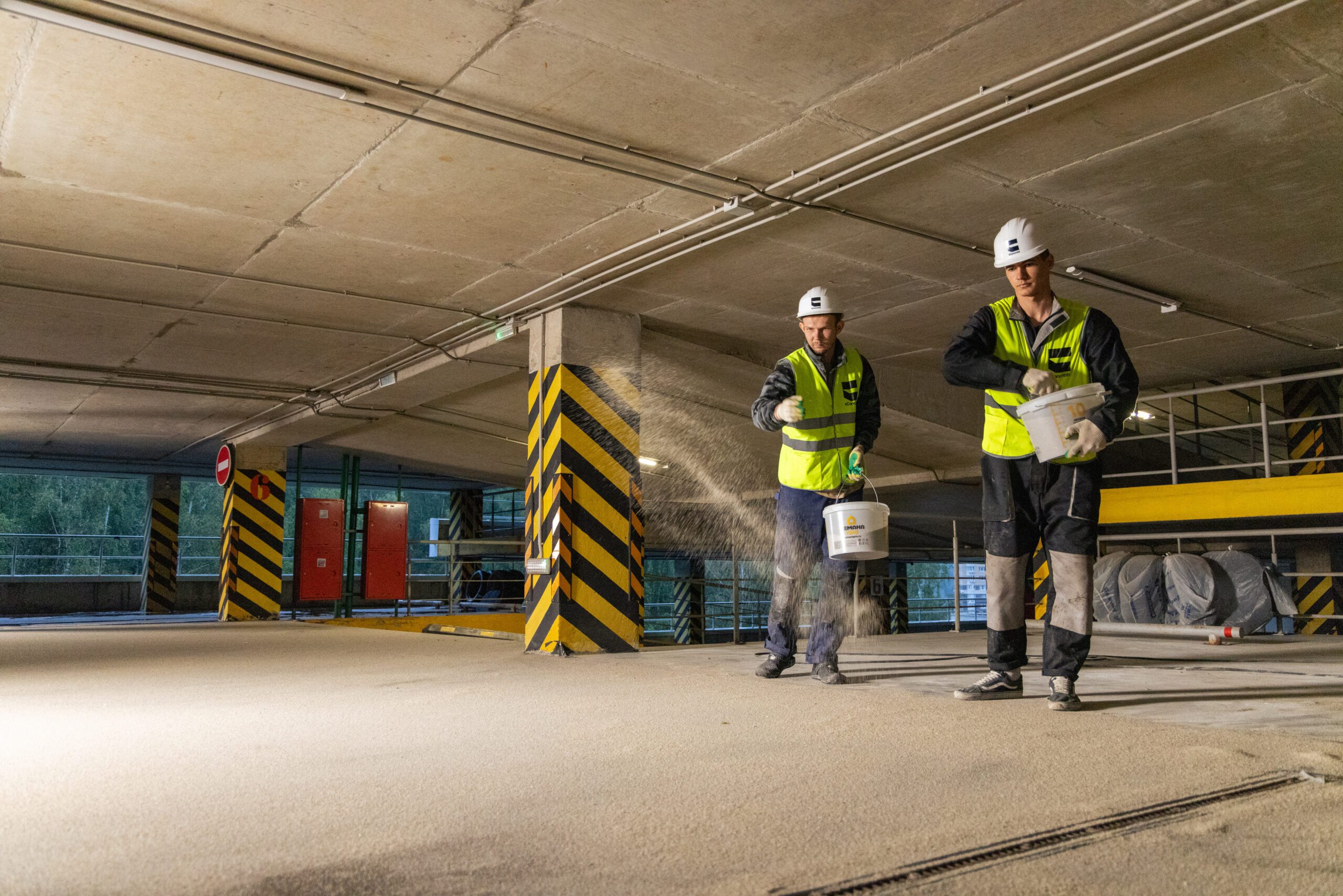 Industrial floor repair