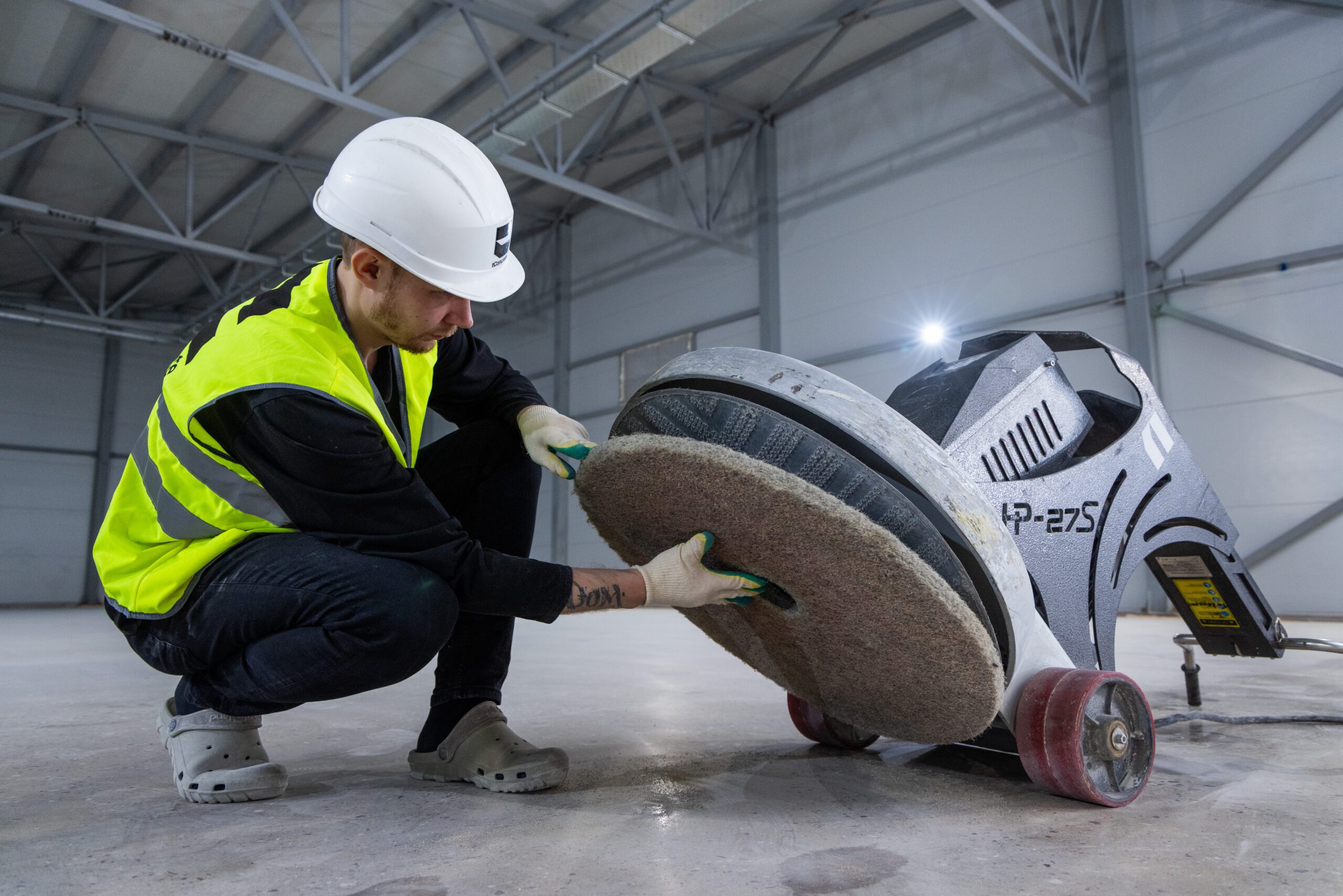 Industrial floor repair